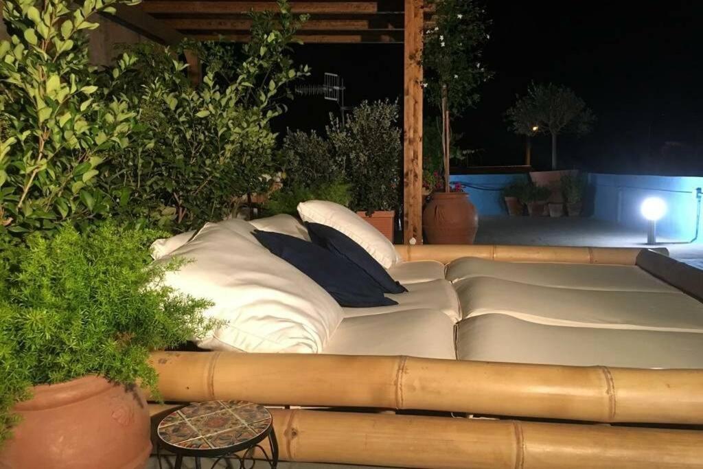 Terrazzo Esclusivo Con Zona Solarium Da 200 Mq Apartment Valderice Bagian luar foto
